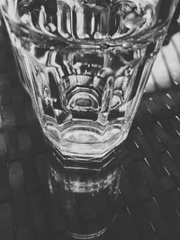 Close-up of wine glasses