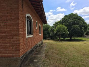 Built structure against the sky
