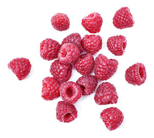 Directly above shot of strawberries