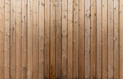 Full frame shot of wooden wall