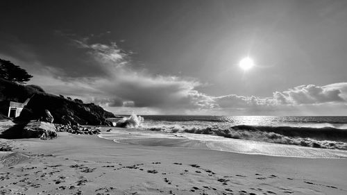 View of beach against sky