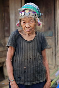 Portrait of a smiling young woman