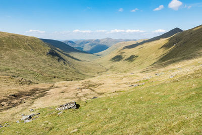 Beautifull lanscape view from ben lawers hike