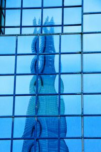 Close-up of swimming pool against sky