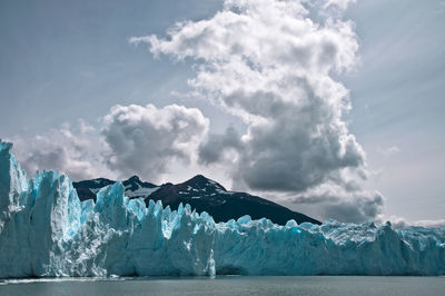 On the perito moreno glacier