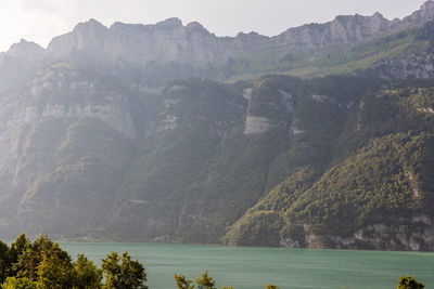 Scenic view of mountains