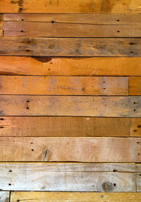 Full frame shot of wooden planks