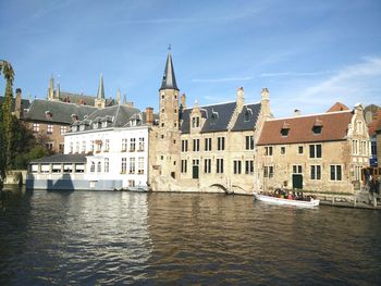 Buildings at waterfront