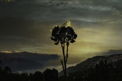 Sunset in kalimpong