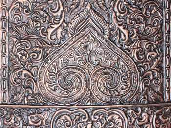 Full frame shot of patterned ceiling
