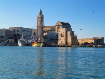 View of buildings at waterfront