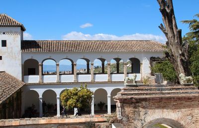 View of old building