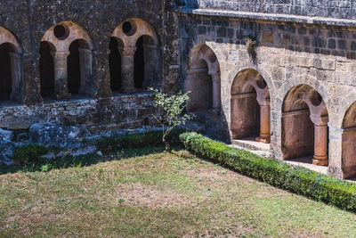 Old ruins of building