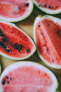Close-up of fruits on table