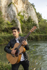 Man playing guitar