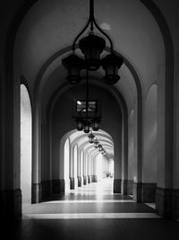 Corridor in buildings