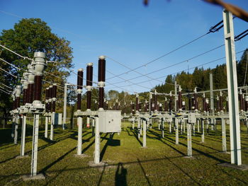 Electric power transformation substation