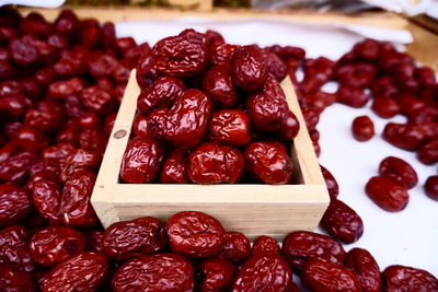 Close-up of roasted coffee beans