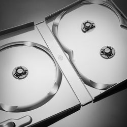 High angle view of illuminated ceiling