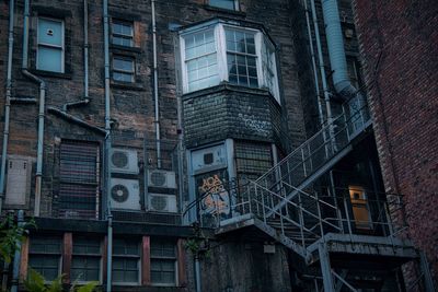 Low angle view of old building