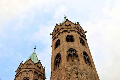 Low angle view of cathedral against sky