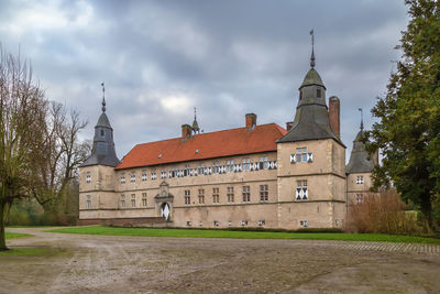 View of historic building against sky