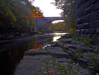 Bridge over river