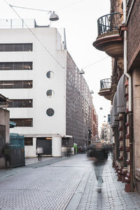 Street amidst buildings in city