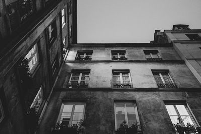 Low angle view of building against sky