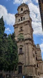 Low angle view of historic building against sky