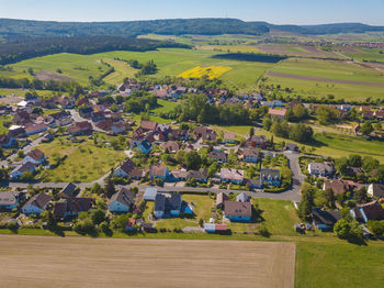 Scenic view of agricultural field