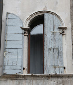 View of open door