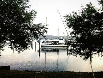 Built structure with trees in background