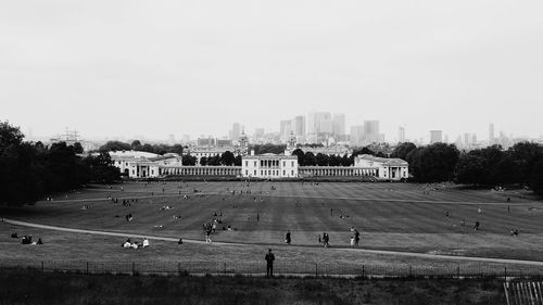 View of buildings in city