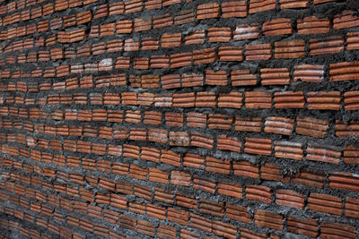 Full frame shot of brick wall