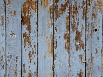 Full frame shot of weathered wood