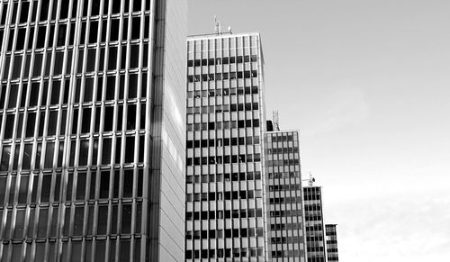 Low angle view of modern building