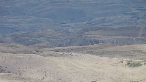 Scenic view of mountains