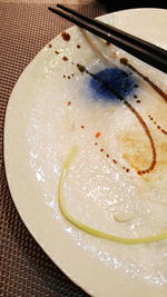 Close-up of drink on table