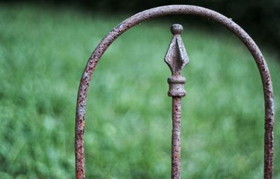 Close-up of rusty metal