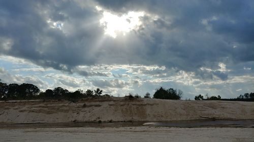 Panoramic view of landscape against sky