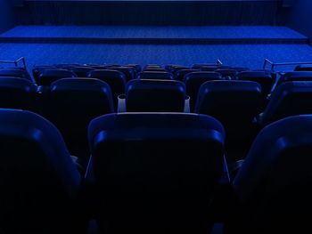 Interior of empty theater