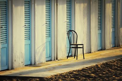 View of empty building