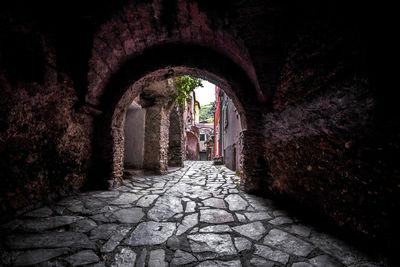 Corridor in historic building