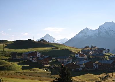 Houses in the valley