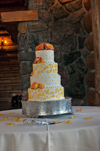 Close-up of built structure