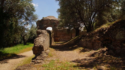 View of old building