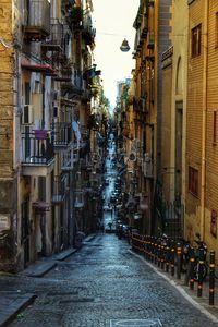 Street amidst buildings in city