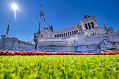 View of building against clear sky