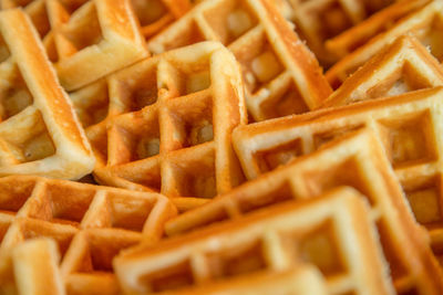 Full frame shot of fries